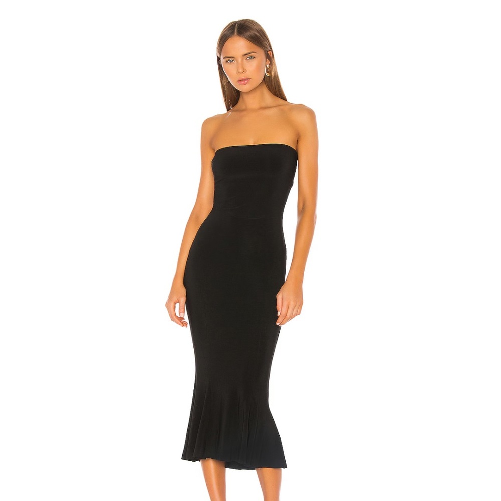 Strapless Fishtail Dress